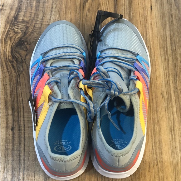 Athletic Works Youth Girls Rainbow Athletic Shoes - Picture 10 of 10